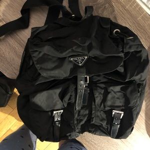 vintage Prada backpack